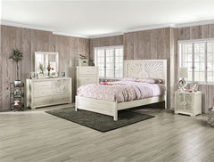 Geneva Ivory Full Bed - Ornate Home