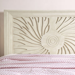 Geneva Ivory Full Bed - Ornate Home