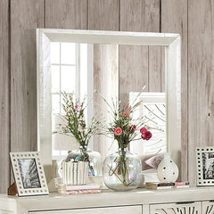 Geneva Ivory Mirror - Ornate Home