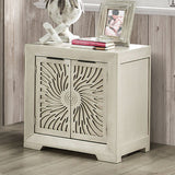 Geneva Ivory Nightstand - Ornate Home