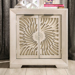 Geneva Ivory Nightstand - Ornate Home