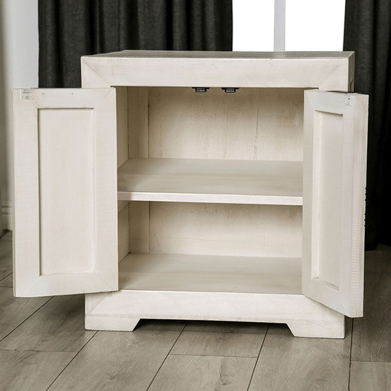 Geneva Ivory Nightstand - Ornate Home