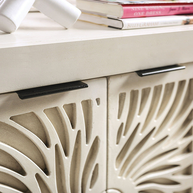 Geneva Ivory Nightstand - Ornate Home