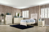 Geneva Ivory Twin Bed - Ornate Home