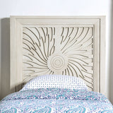 Geneva Ivory Twin Bed - Ornate Home
