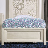Geneva Ivory Twin Bed - Ornate Home