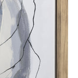 Geneva Navy Blue/Taupe Canvas