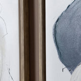 Geneva Navy Blue/Taupe Canvas