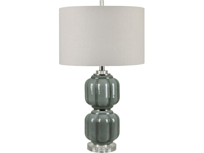 Genevieve Gray Table Lamp (Set of 2) - Ornate Home