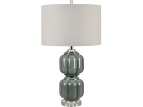 Genevieve Gray Table Lamp (Set of 2) - Ornate Home