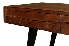 Genius Empire Brown Desk - Ornate Home
