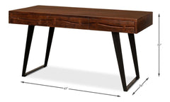Genius Empire Brown Desk - Ornate Home