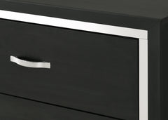 Gennro Black Chest - Ornate Home