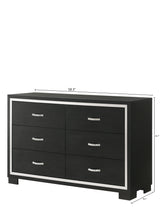Gennro Black Dresser - Ornate Home