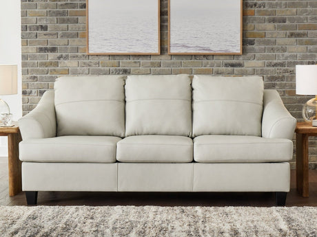 Genoa Coconut Leather Sofa - Ornate Home