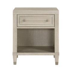 Genoa Ivory/Light Oak 5-Piece Queen Bedroom Set - Ornate Home