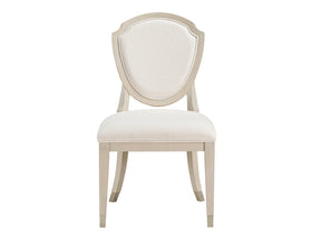 Genoa Ivory/Light Oak Side Chair (Set of 2) - Ornate Home