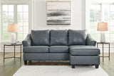 Genoa Leather L Shape RAF Chaise Sofa (Online Special Price) - Ornate Home