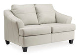 Genoa Leather Loveseat (Online Special Price) - Ornate Home