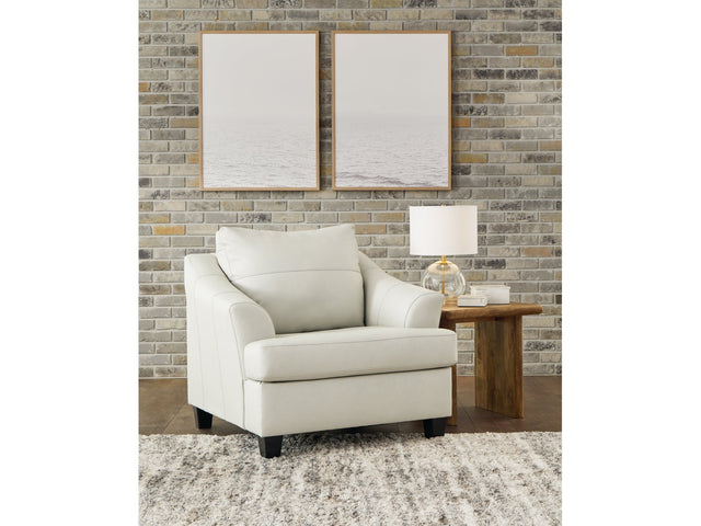 Genoa Leather Oversized Chair (Online Special Price) - Ornate Home