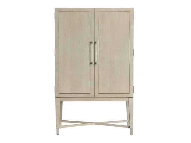 Genoa Light Oak Bar Cabinet - Ornate Home