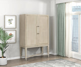 Genoa Light Oak Bar Cabinet - Ornate Home