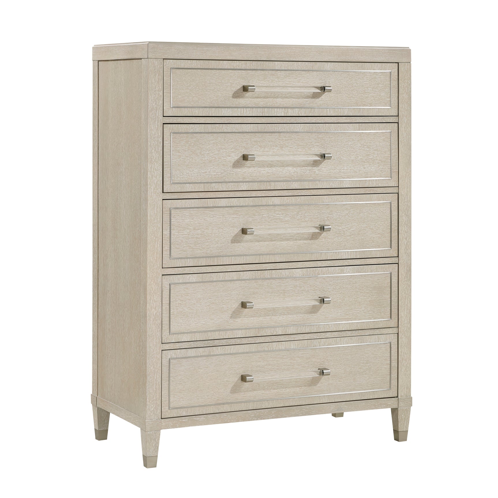 Genoa Light Oak Chest - Ornate Home