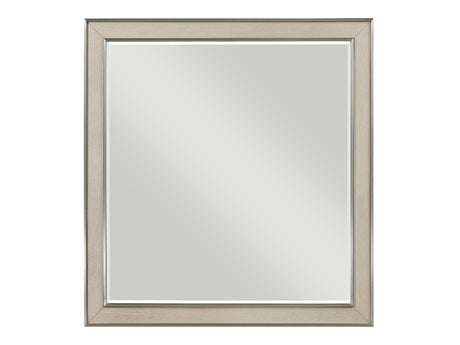 Genoa Light Oak Mirror - Ornate Home