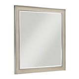Genoa Light Oak Mirror - Ornate Home