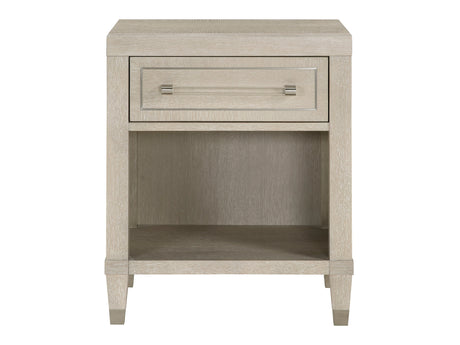 Genoa Light Oak Nightstand - Ornate Home