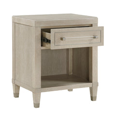 Genoa Light Oak Nightstand - Ornate Home
