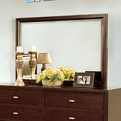 Genova Brown Cherry Mirror - Ornate Home