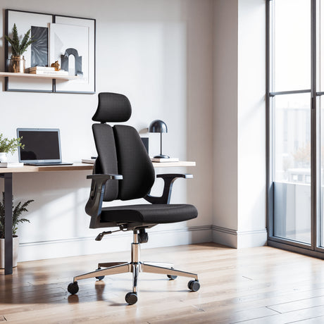 Genric Black Office Chair - Ornate Home