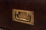 Gentleman's Brown Studded Chest - Ornate Home
