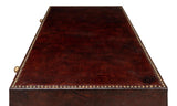 Gentleman's Brown Studded Chest - Ornate Home