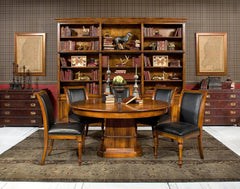 Gentleman's Brown Studded Chest - Ornate Home