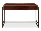 Gentleman’s Office Brown Desk - Ornate Home