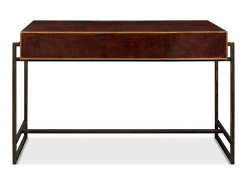 Gentleman’s Office Brown Desk - Ornate Home