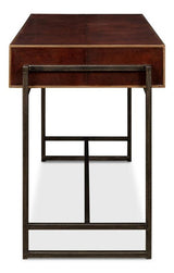 Gentleman’s Office Brown Desk - Ornate Home