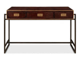 Gentleman’s Office Brown Desk - Ornate Home