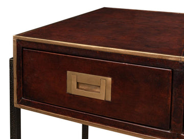 Gentleman’s Office Brown Desk - Ornate Home