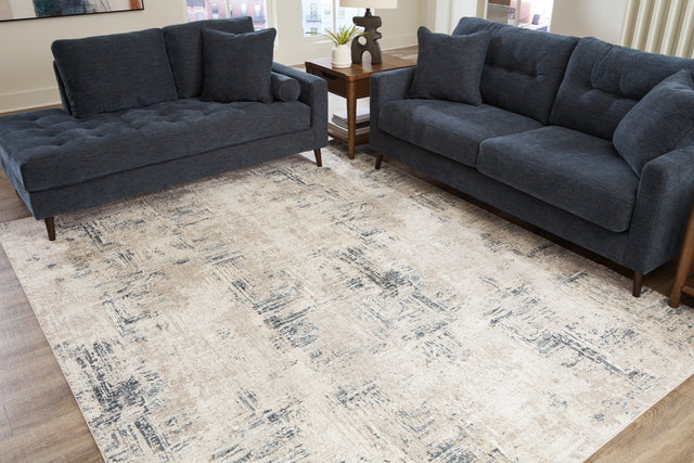 Gentor Blue/Ivory 8' x 10' Rug - Ornate Home