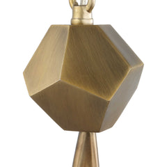 Geodesic Brass 3 Light Pendant - Ornate Home