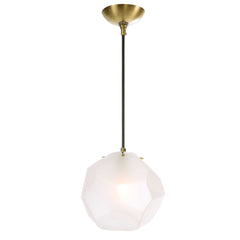 Geodesic Bronze 1 Light Mini Pendant - Ornate Home