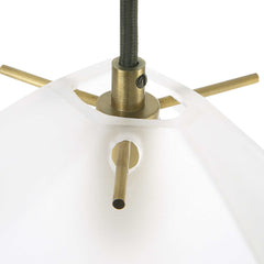 Geodesic Bronze 1 Light Mini Pendant - Ornate Home
