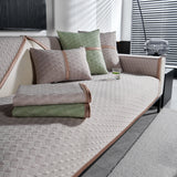 Geometric 3D Sofa Cover, Non-Slip Couch Protector for Seat, Backrest & Armrest - Ornate Home