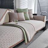 Geometric 3D Sofa Cover, Non-Slip Couch Protector for Seat, Backrest & Armrest - Ornate Home