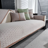 Geometric 3D Sofa Cover, Non-Slip Couch Protector for Seat, Backrest & Armrest - Ornate Home