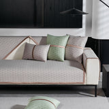 Geometric 3D Sofa Cover, Non-Slip Couch Protector for Seat, Backrest & Armrest - Ornate Home