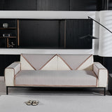 Geometric 3D Sofa Cover, Non-Slip Couch Protector for Seat, Backrest & Armrest - Ornate Home